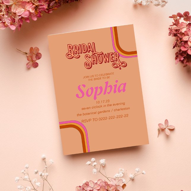 Convite CHÁ DE PANELA hippie RETRO (Criador carregado)