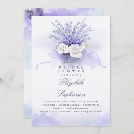 Convite Chá de panela Lavanda