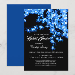 Convite Chá de panela Leve do Flor de Cereja na moda