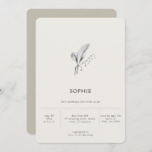 Chá de panela Lily Linen Simples Moderno