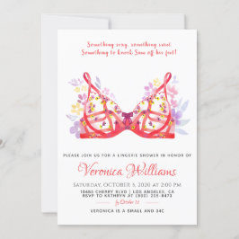 Convite Chá de panela lingerie