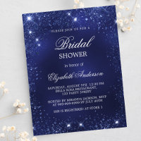 Chá de panela marinho azul brilha elegante