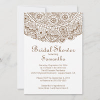 Chá de panela Marrom Elegante