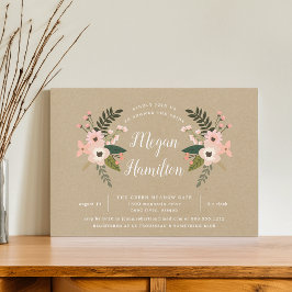 Convite Chá de panela Meadow Kraft