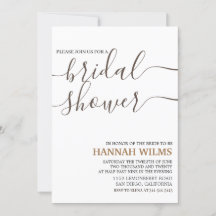 Chá de panela Mínimo de Ouro &Clássico Elegante