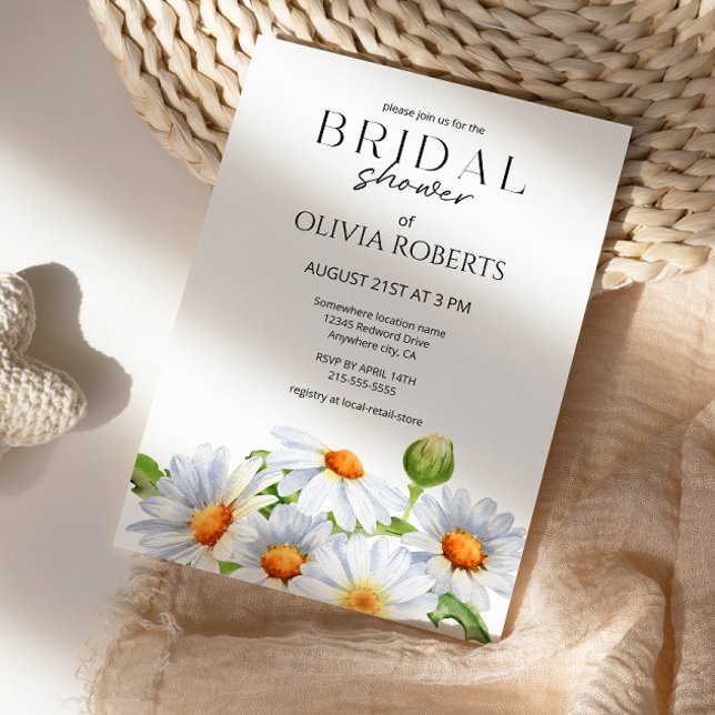 Convite Chá de panela Mínimo Moderno de Marinha de Água (Criador carregado)