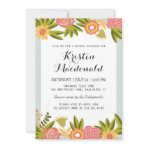 Chá de panela Moderno Flores de Jardim