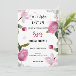 Convite Chá de panela Multi Floral