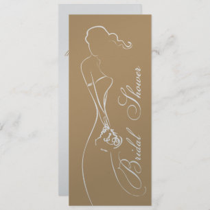 Convite Chá de panela na moda Bride Mocha