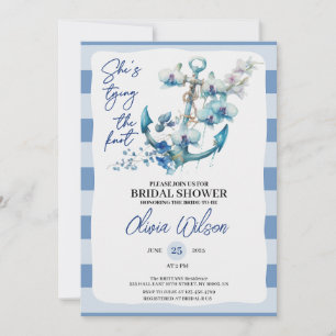 Convite Chá de panela Náutico do Casando ancorador