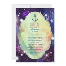 Chá de panela náutico Glittery Beach Starfish