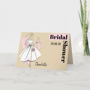 Convite Chá de panela neutro da moda H