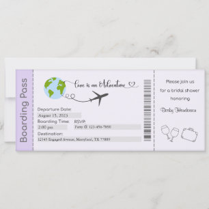 Convite Chá de panela, noiva para ser convidada