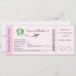 Convite Chá de panela, noiva para ser convidada