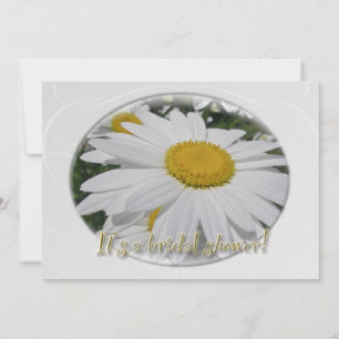 Convite Chá de panela Oxeye Daisy Wildflower