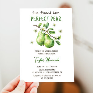 Convite Chá de panela Perfeito de Pear em Brunch Moderno