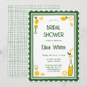 Convite Chá de panela PERSONALIZADO Limoncello Lemonade