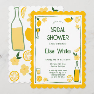 Convite Chá de panela PERSONALIZADO Limoncello Lemonade
