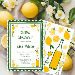 Convite Chá de panela PERSONALIZADO Limoncello Lemonade
