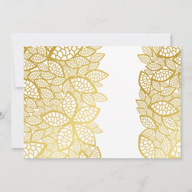 Convite Chá de panela por cima ou por baixo do jogo Dourad (Verso)