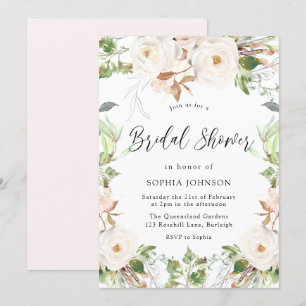 Convite Chá de panela Primavera de Maravilha Mágica