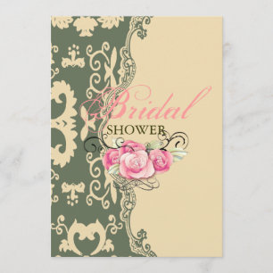 Convite chá de panela prudente do país ocidental do