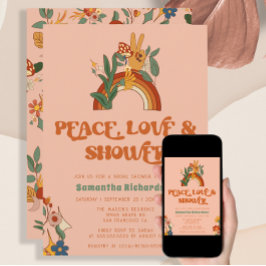 Convite Chá de panela Retroativo do Arco-Íris