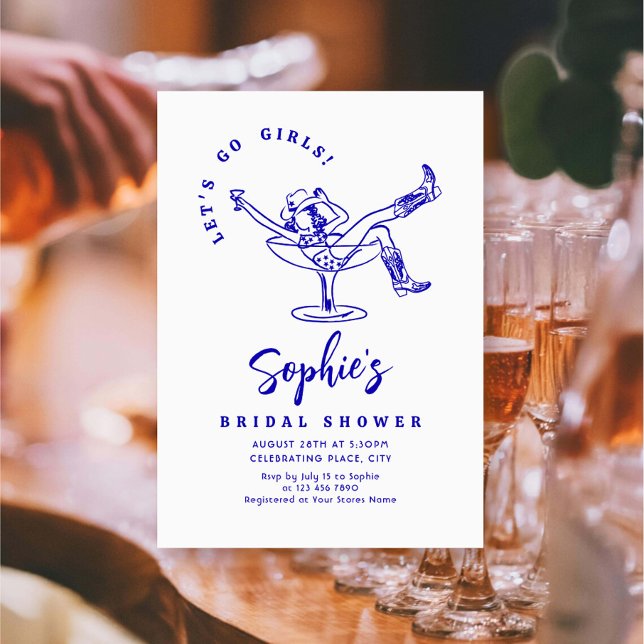 Convite Chá de panela Retroativo Escrivível Desenhado à Mã (Criador carregado)