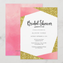 Chá de panela | Rosa e brilho