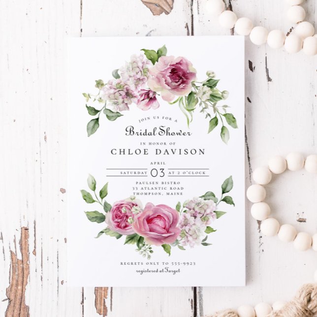 Convite Chá de panela Rosa Rosa Rosa Rosa Rosa Rosa Rosa R (Criador carregado)