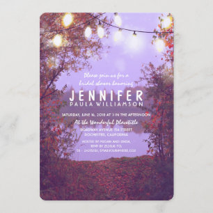 Convite Chá de panela Russo das Luzes de Corda