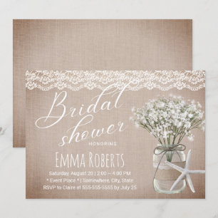 Convite Chá de panela Russo de Jar Vintage