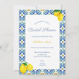 Convite Chá de panela Siciliano