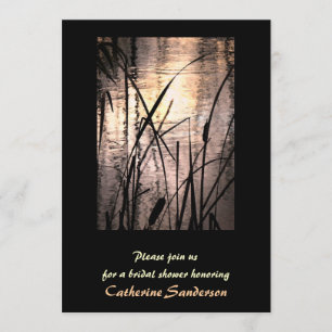 Convite Chá de panela Sunset