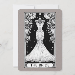 Convite Chá de panela Tarot