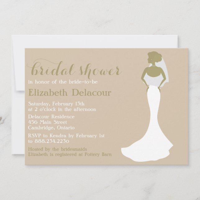 Convite Chá de panela Velho do Casamento Sereia (Frente)