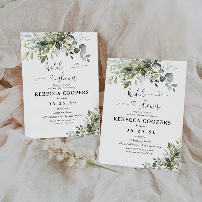 Convite Chá de panela verde (Criador carregado)