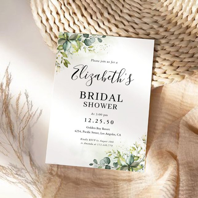 Convite Chá de panela verde (Criador carregado)