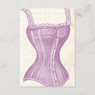 Convite Chá de panela Vitoriano de Lingerie do Corset