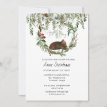 Chá do Baby Boy da temporada de inverno