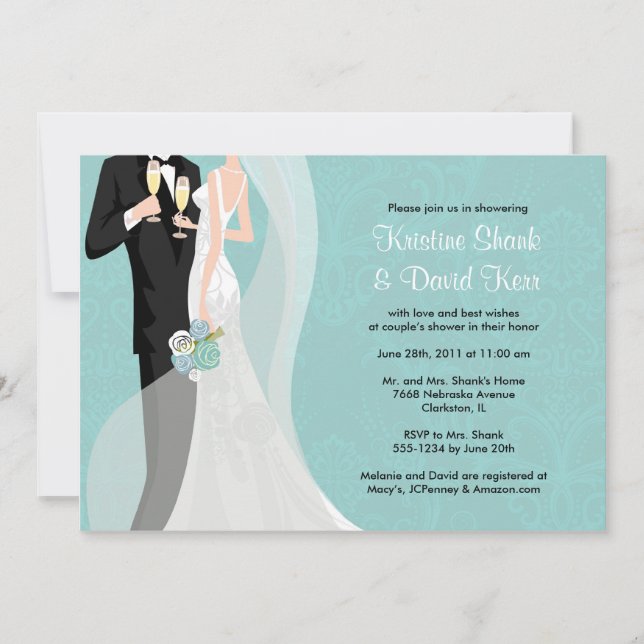 Convite Chá dos casais - versão 1 (Frente)