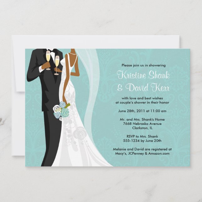 Convite Chá dos casais - versão 2 (Frente)