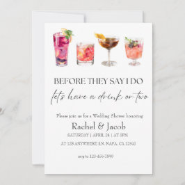 Convite Chá E Noivado De Casamento Elegante