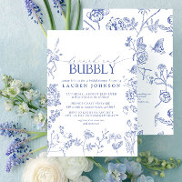 Chá Floral Branco e Azul Francês Brunch e Borracha