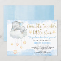Chá por mail Twinkle twinkle pequeno star blue