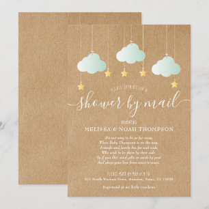 Convite Chá Por Sprinkkle De Longa Distância De Correio