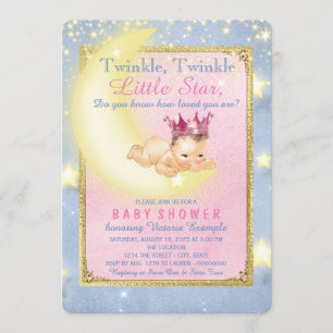 Convite Chá Twinkle Twinkle Little Star