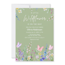 Chá Verde Floral Um Pequeno Bebê Flor Silvestre Sh