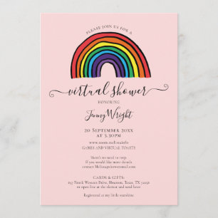 Convite Chá Virtual Online de Longa Distância por Email