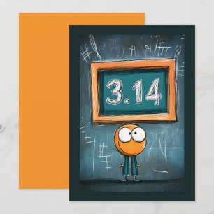 Convite Chalk para Pi: Modo de Geek 3.14 ativado